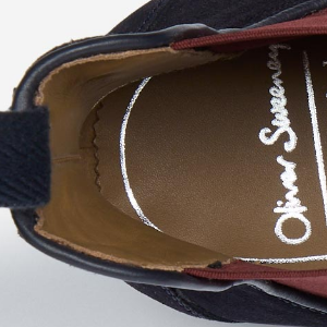 Closeup of Leather lining