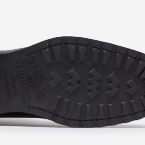 Closeup of St. moritz rubber sole