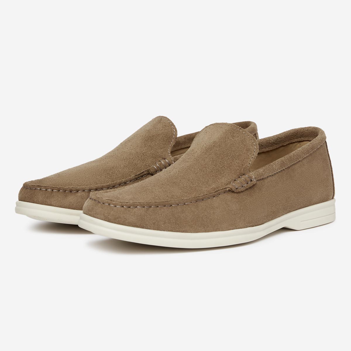 Alicante Taupe | Suede Loafers | Men's Loafers | Oliver Sweeney