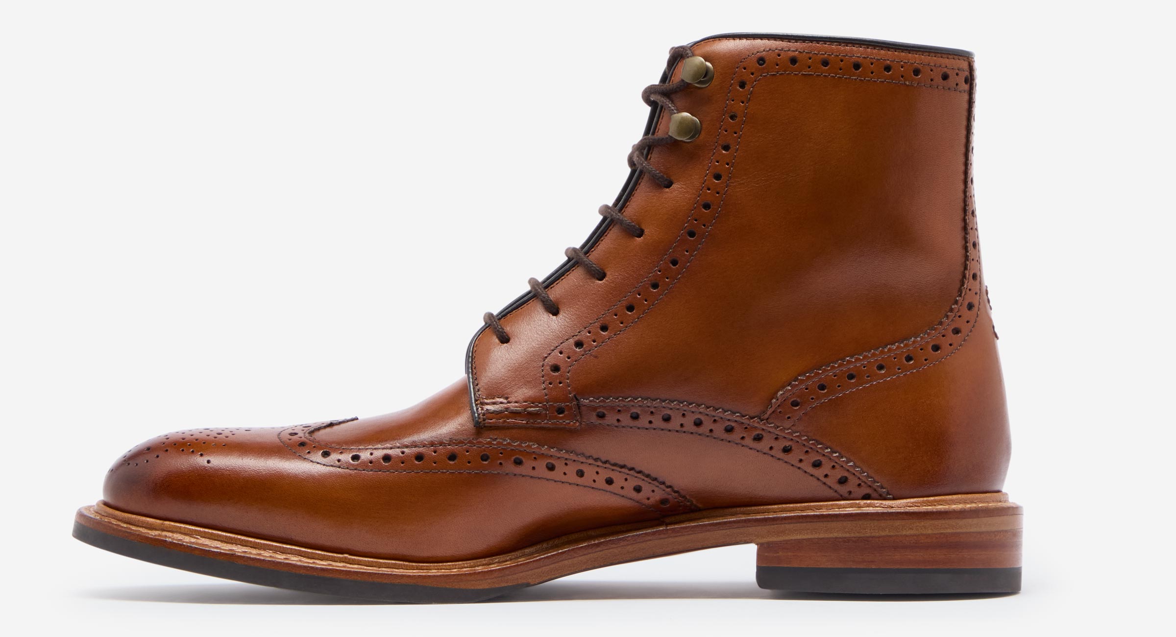 Cheap wingtip boots best sale