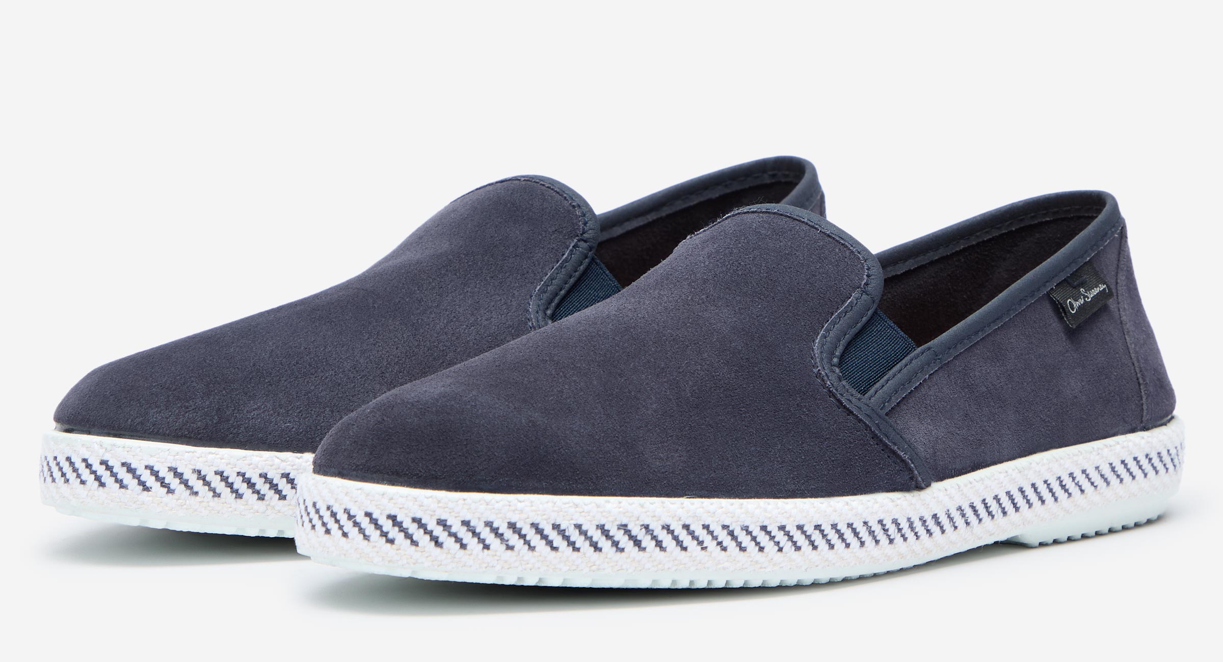 Campomar Navy Suede