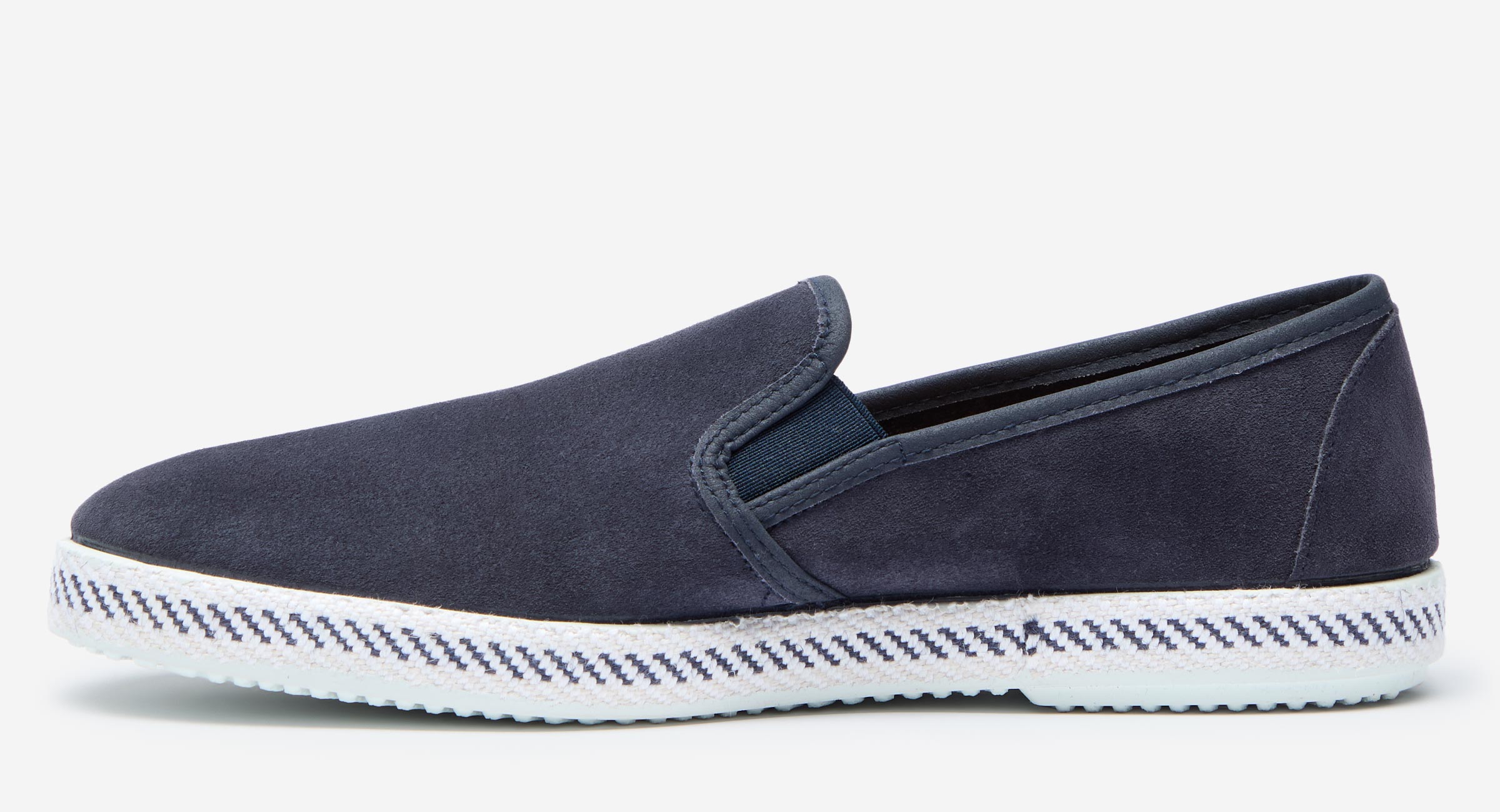 Campomar Navy Suede