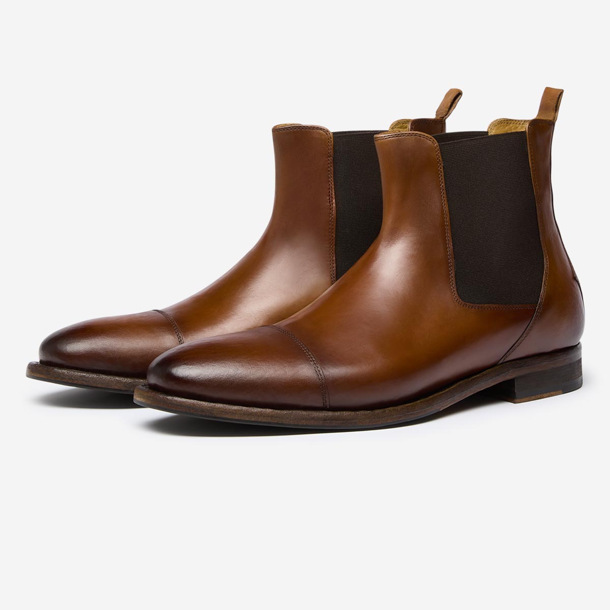 Cadotto Dark Tan Chelsea Boots Men s Boots Oliver Sweeney