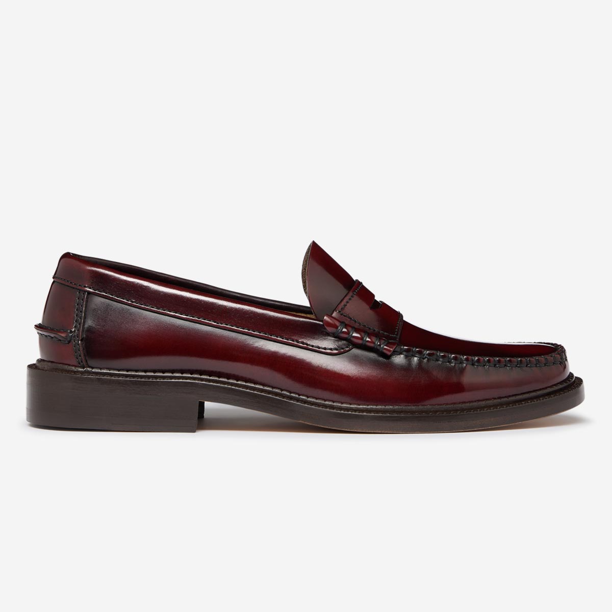 Clares Burgundy Loafers | Men's Loafers | Oliver Sweeney