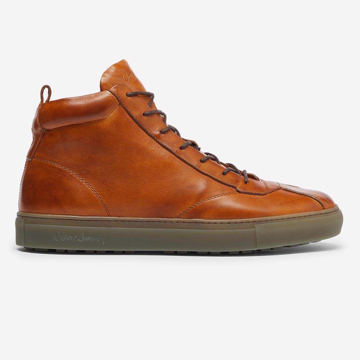 Defeza Tan Retro Trainers | Men's Trainers | Oliver Sweeney