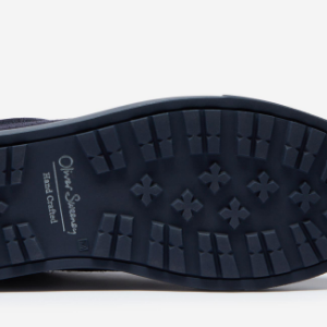 Closeup of Rubber cupsole with commando tread