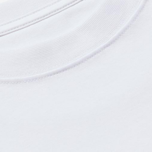 Closeup of 100% Double knit cotton jersey