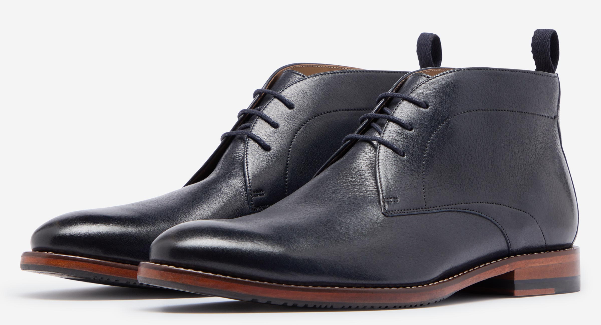 Farleton Navy Chukka Boots Men s Boots Oliver Sweeney