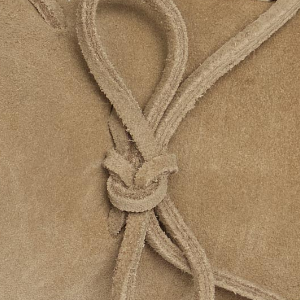 Closeup of Suede upper