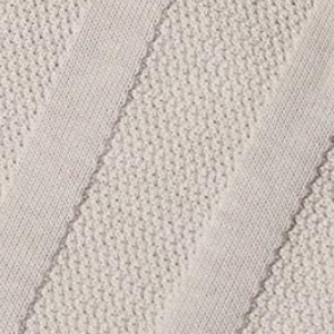 Closeup of Moss stitch with ribbed stripe