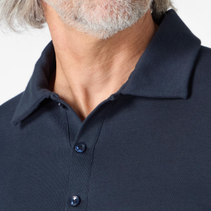 Closeup of Polo collar