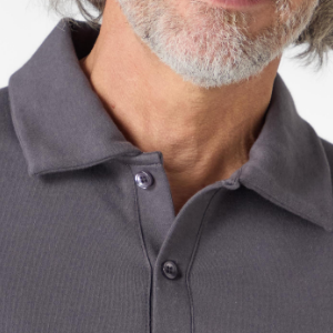 Closeup of Polo collar