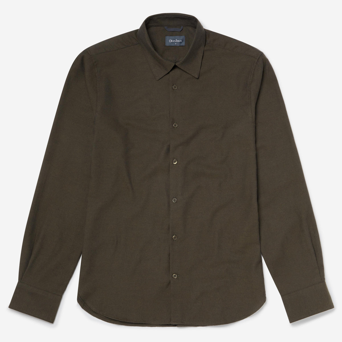 Hawkesworth Khaki Shirt | Men's Shirts | Oliver Sweeney