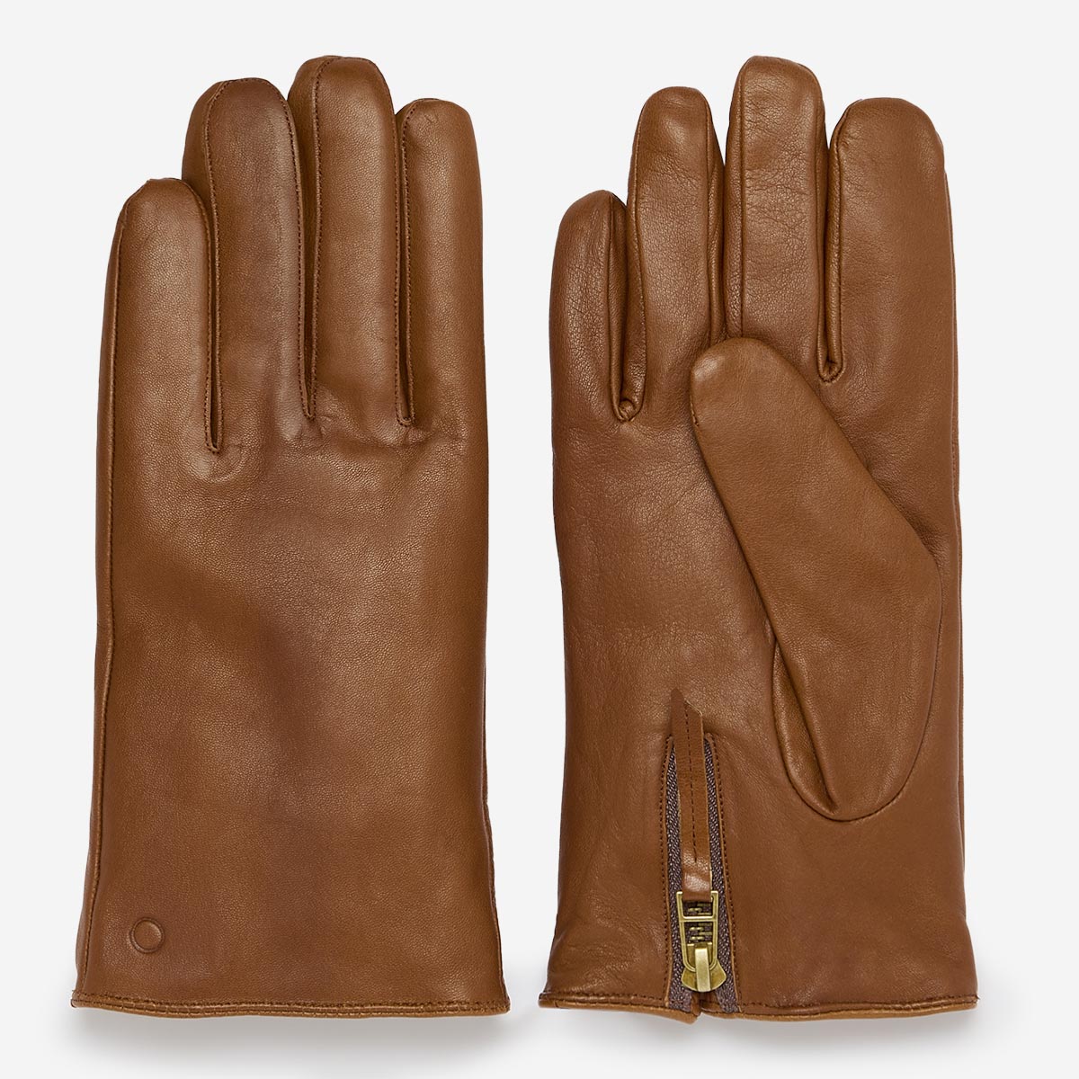 Herne Tan Leather Gloves Men s Gloves Oliver Sweeney