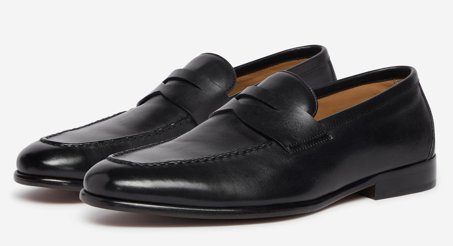 Keyworth Black Loafers | Men's Loafers | Oliver Sweeney