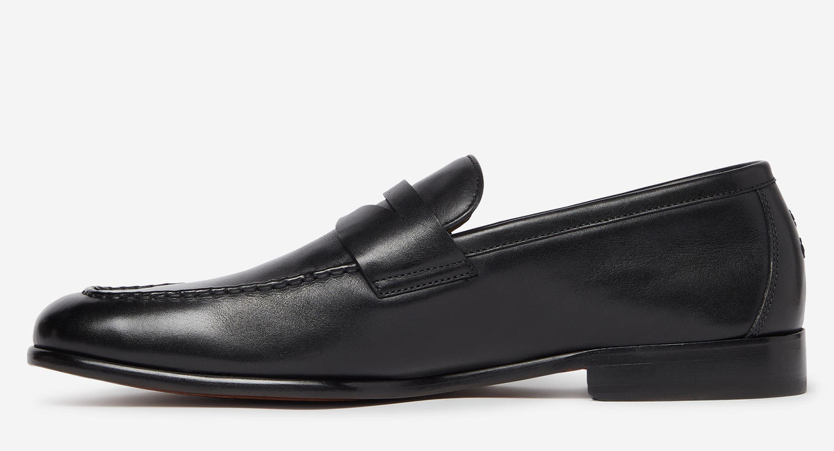 Keyworth Black Loafers | Men's Loafers | Oliver Sweeney