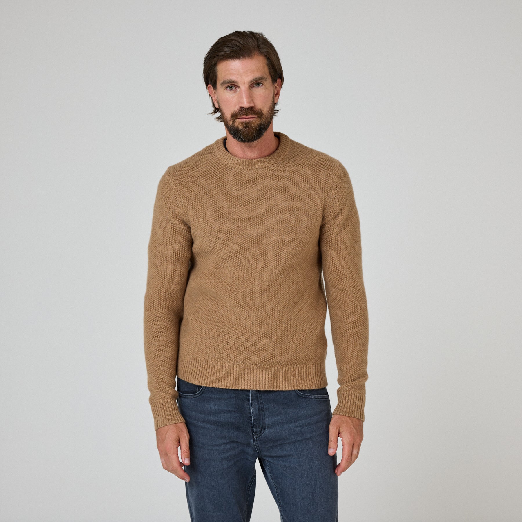 Camel mens jumper hotsell