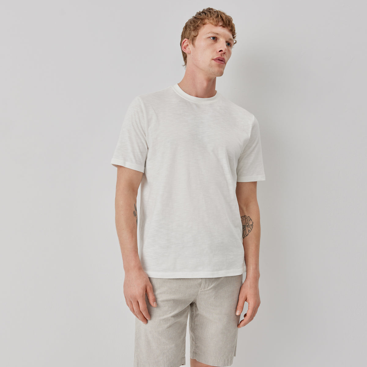 Sandwell White T-Shirt | Men's T-shirts | Oliver Sweeney
