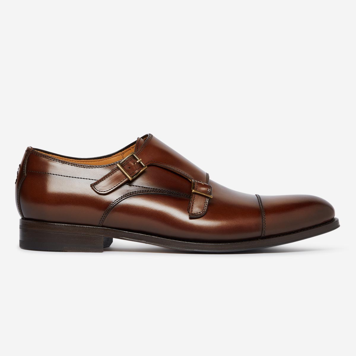 Mens tan monk on sale shoes