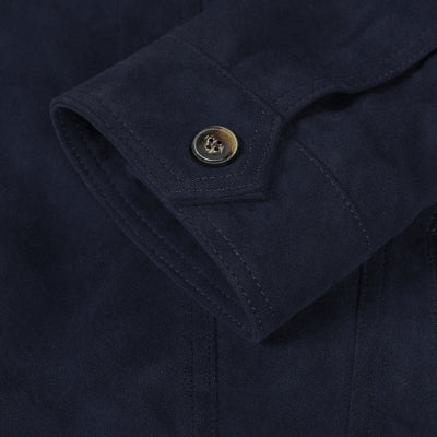 Bandon Navy Suede Jacket | Men's Coats & Jackets | Oliver Sweeney