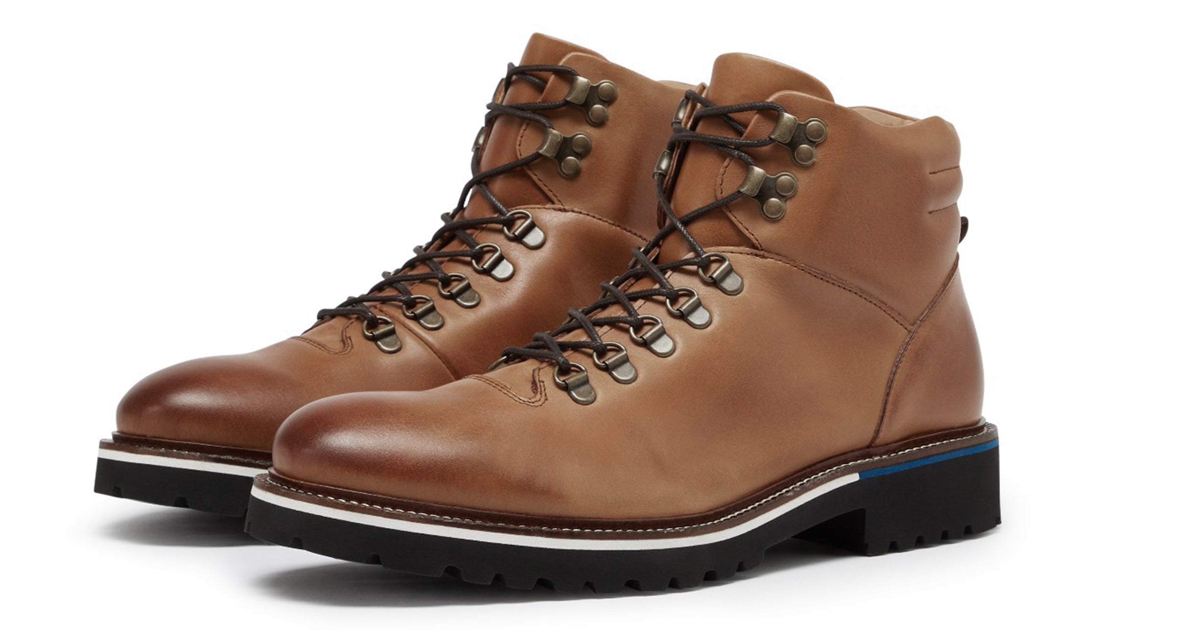 Mens tan hot sale hiking boots