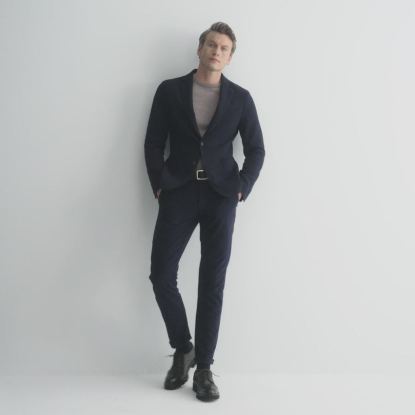 Ahakista Navy Trousers | Oliver Sweeney