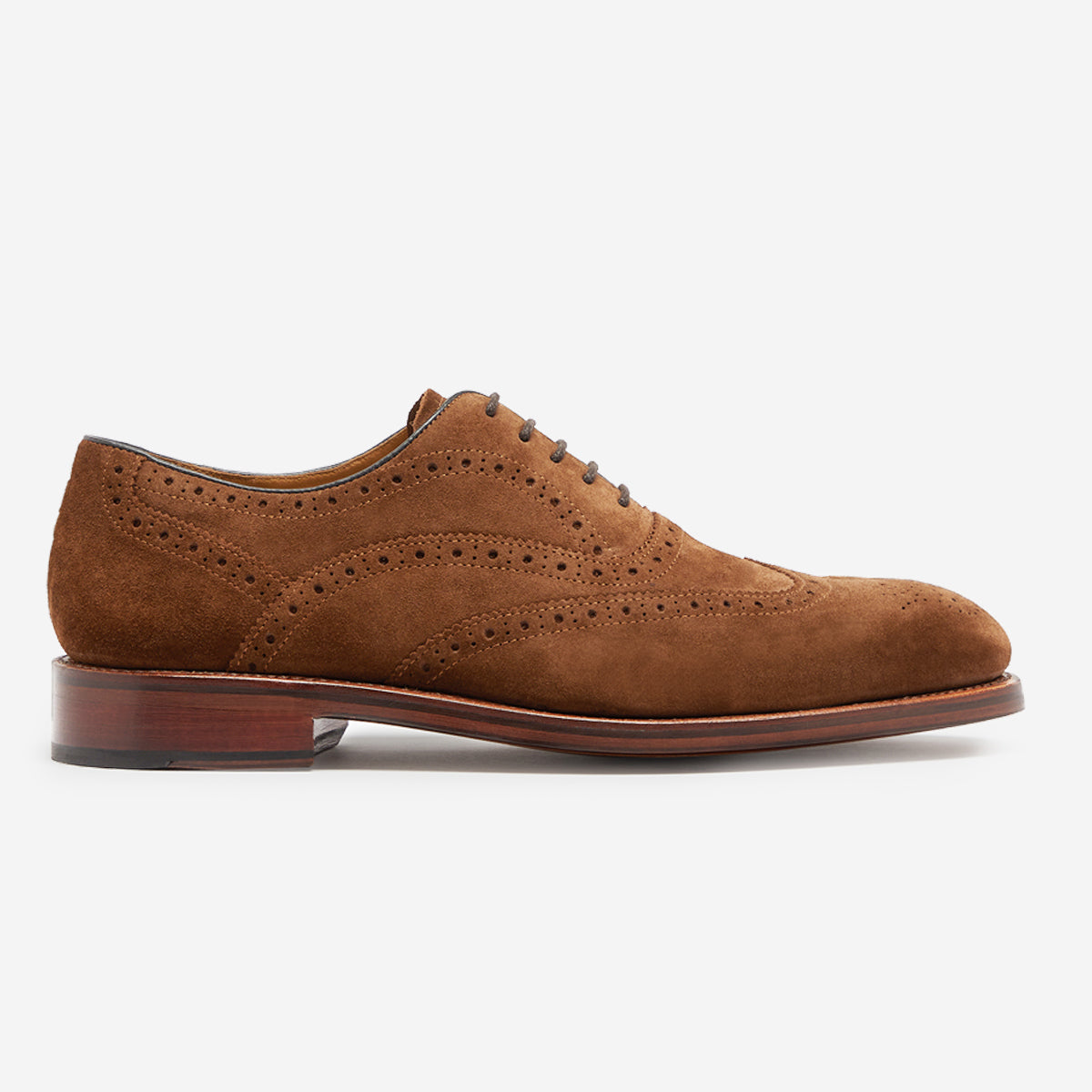 Suede cheap brogue shoes