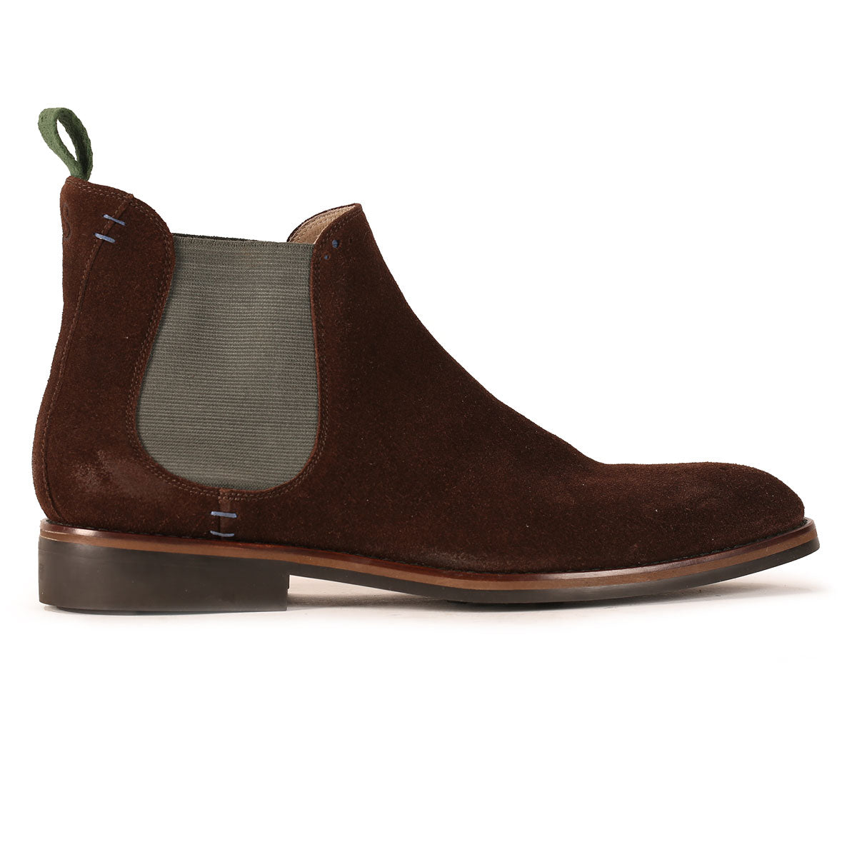 Burrows Chocolate Chelsea Boot | Oliver Sweeney