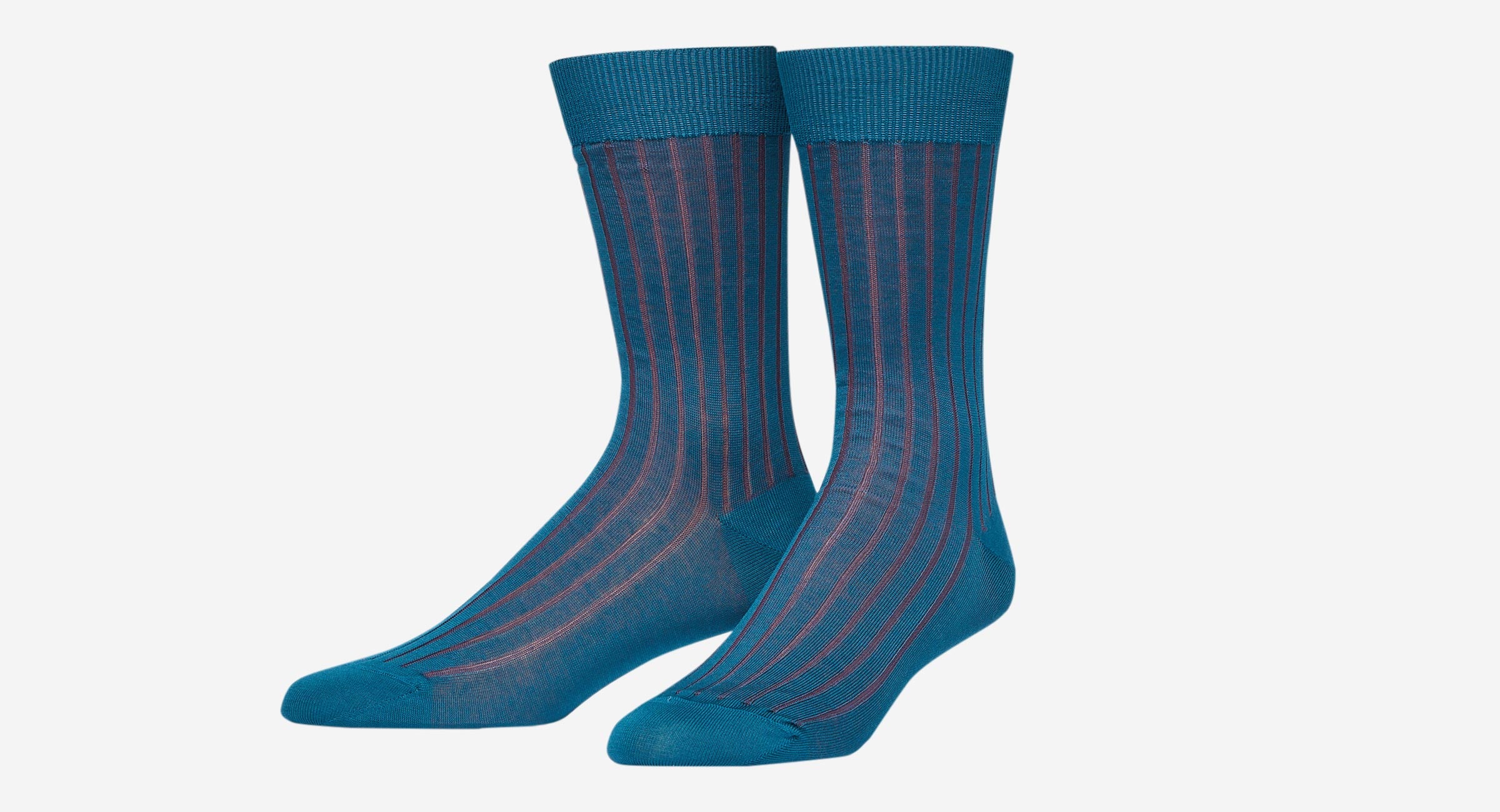 Cremona Teal | Cotton Socks | Men's Socks | Oliver Sweeney