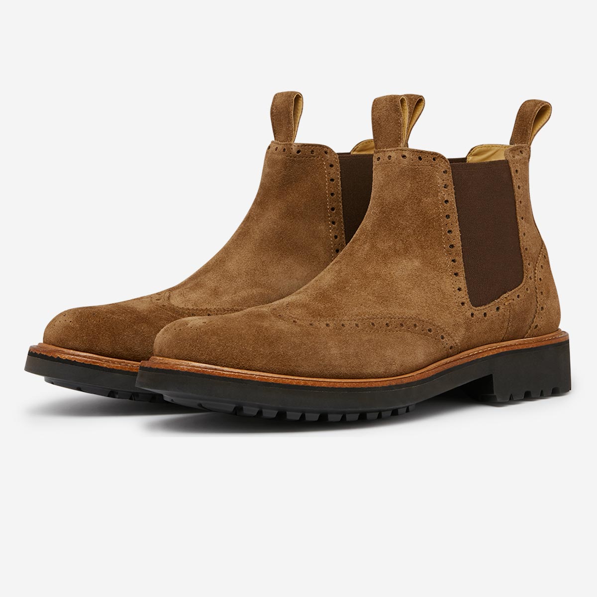 Carraroe Tobacco Boots | Men's Boots - Oliver Sweeney