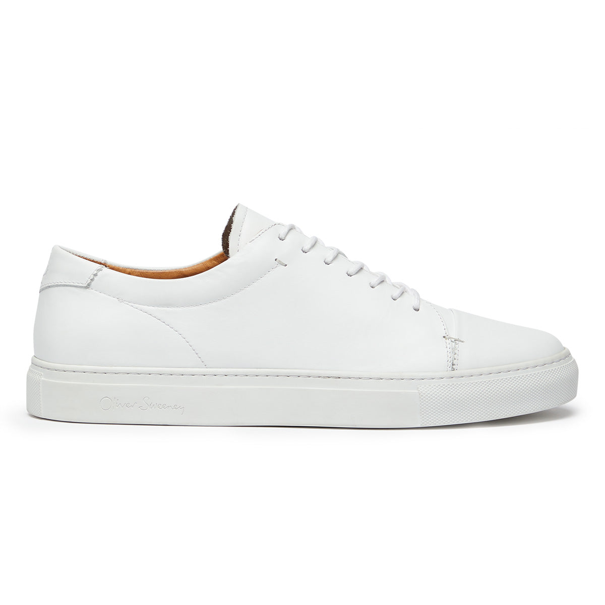 Grandola White | Leather Trainer | Men's Trainers | Oliver Sweeney