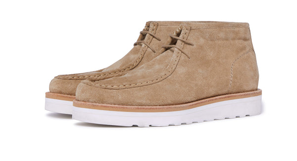Machico Sand | Suede Moccasin Boot | Men's Boots | Oliver Sweeney