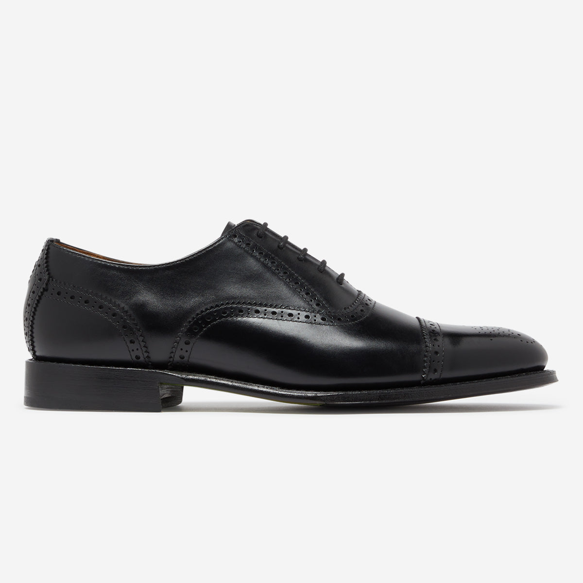 Moycullen Black | Calf Leather Brogue | Men's Shoes | Oliver Sweeney