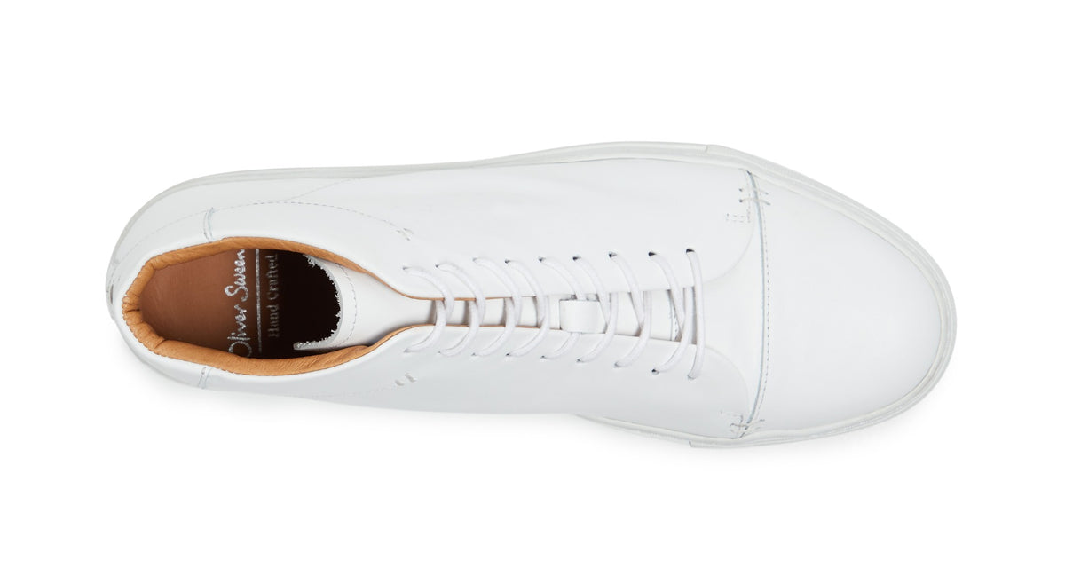 Novas White Trainers | Oliver Sweeney