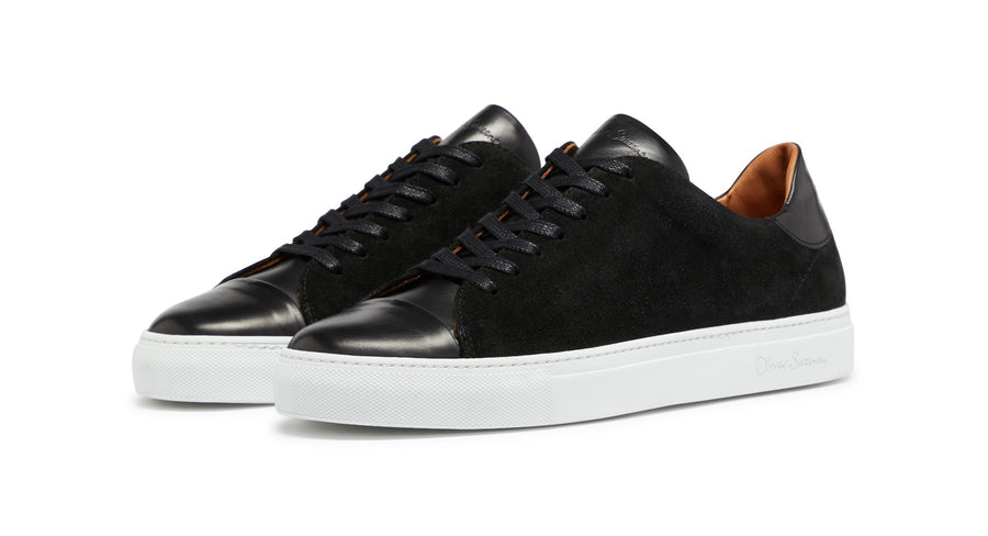 Ossos Black | Ossos Black | Men's Trainers | Oliver Sweeney