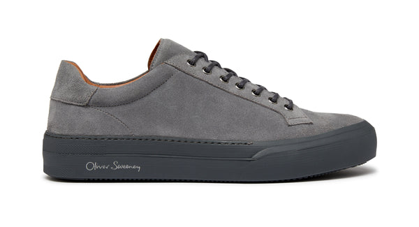 Penacova Grey | Suede Cupsole Men's Trainer | Oliver Sweeney