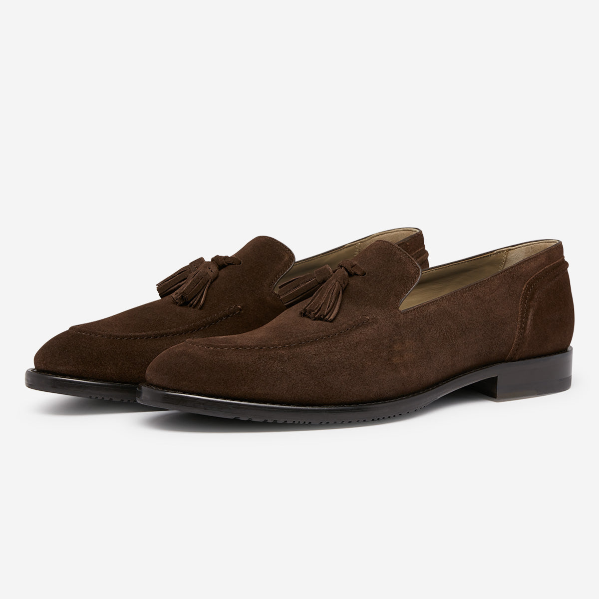 Plumtree Chocolate | Men's Suede Loafers | Oliver Sweeney