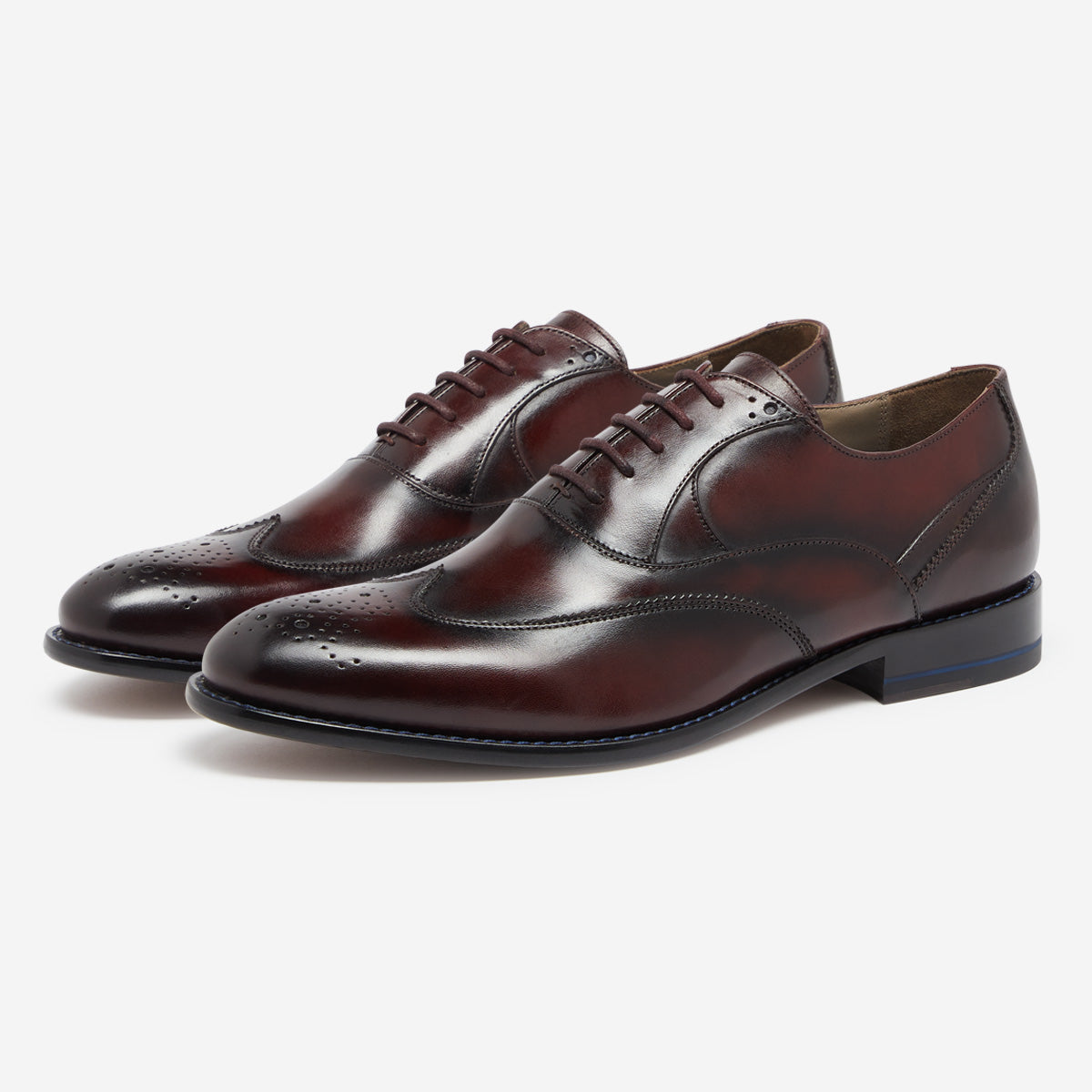 Portobello Burgundy | Leather Oxford Shoes | Men's Shoes | Oliver Sweeney