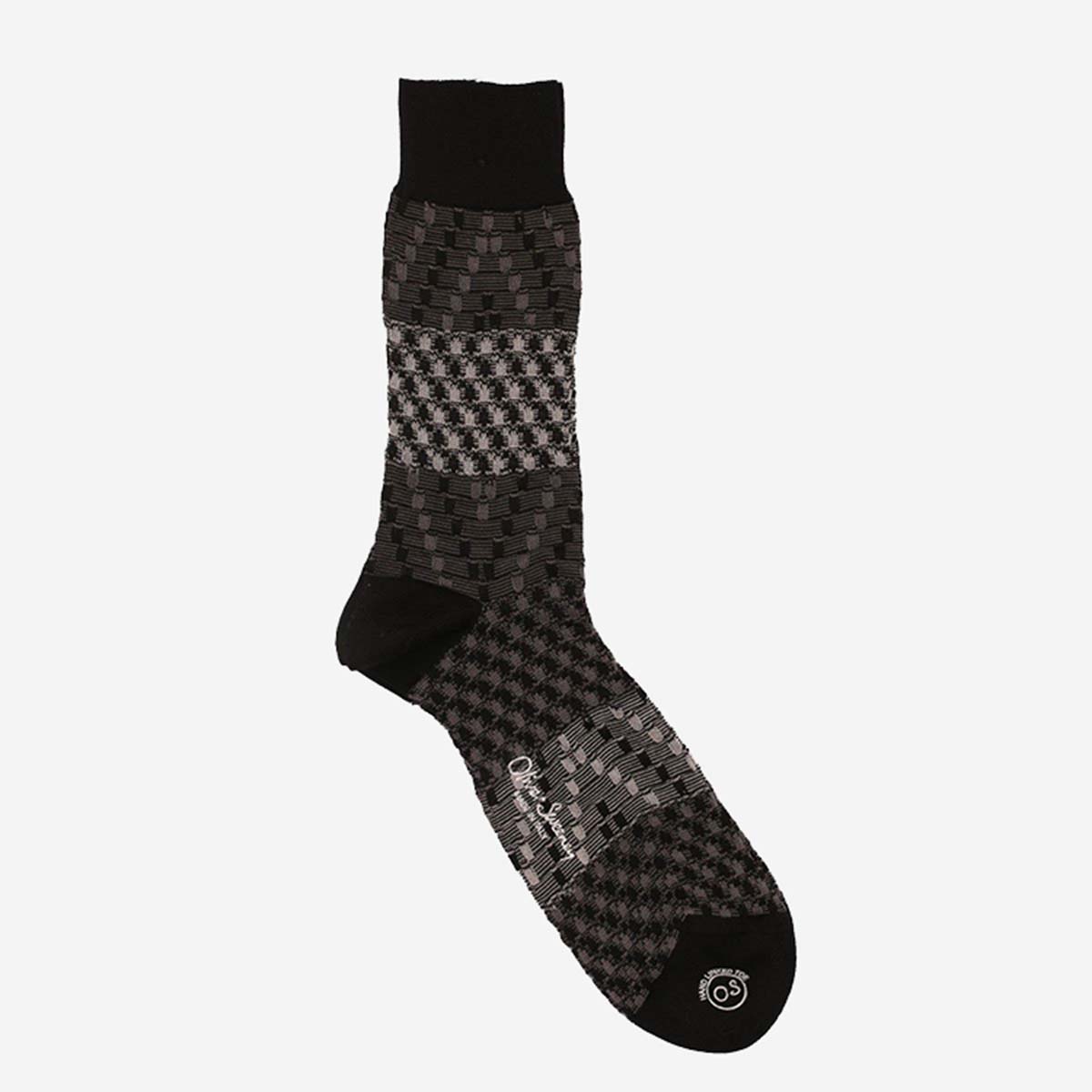 Sclemo Grey | Cotton Socks | Men's Socks | Oliver Sweeney