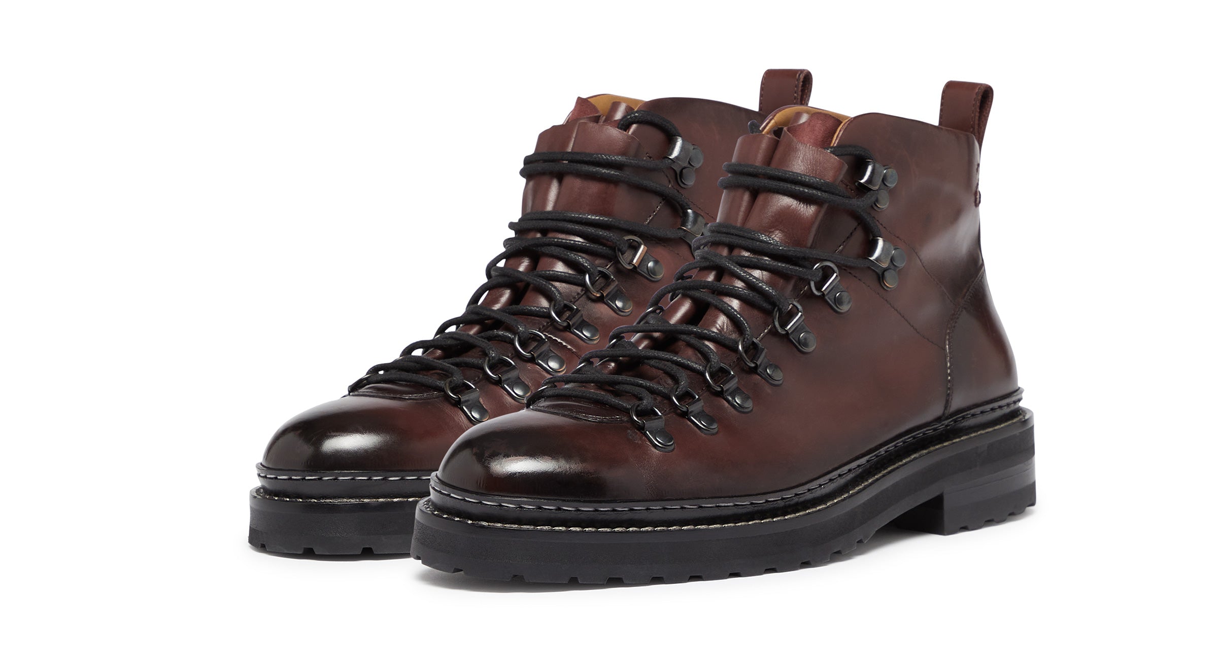 Burgundy hiking sale boots