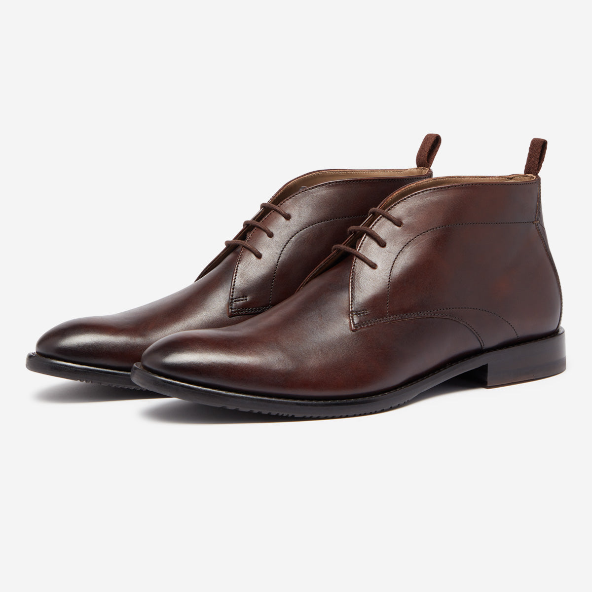 Farleton Brown | Leather Chukka Boots | Men's Boots | Oliver Sweeney