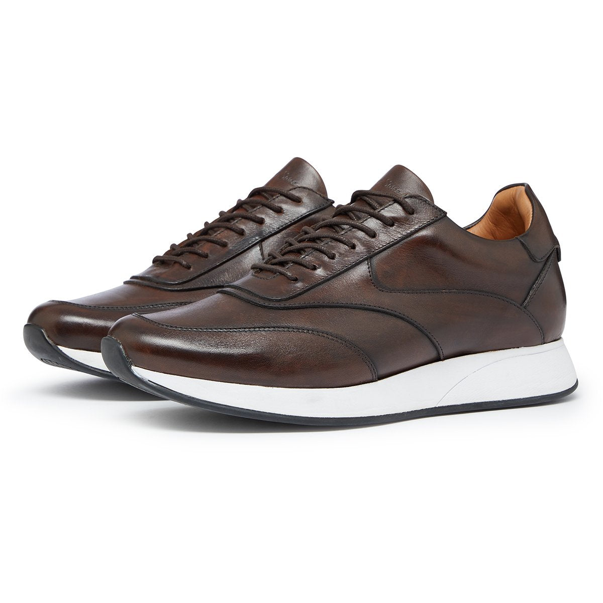 Ruivo Dark Brown Trainers | Oliver Sweeney