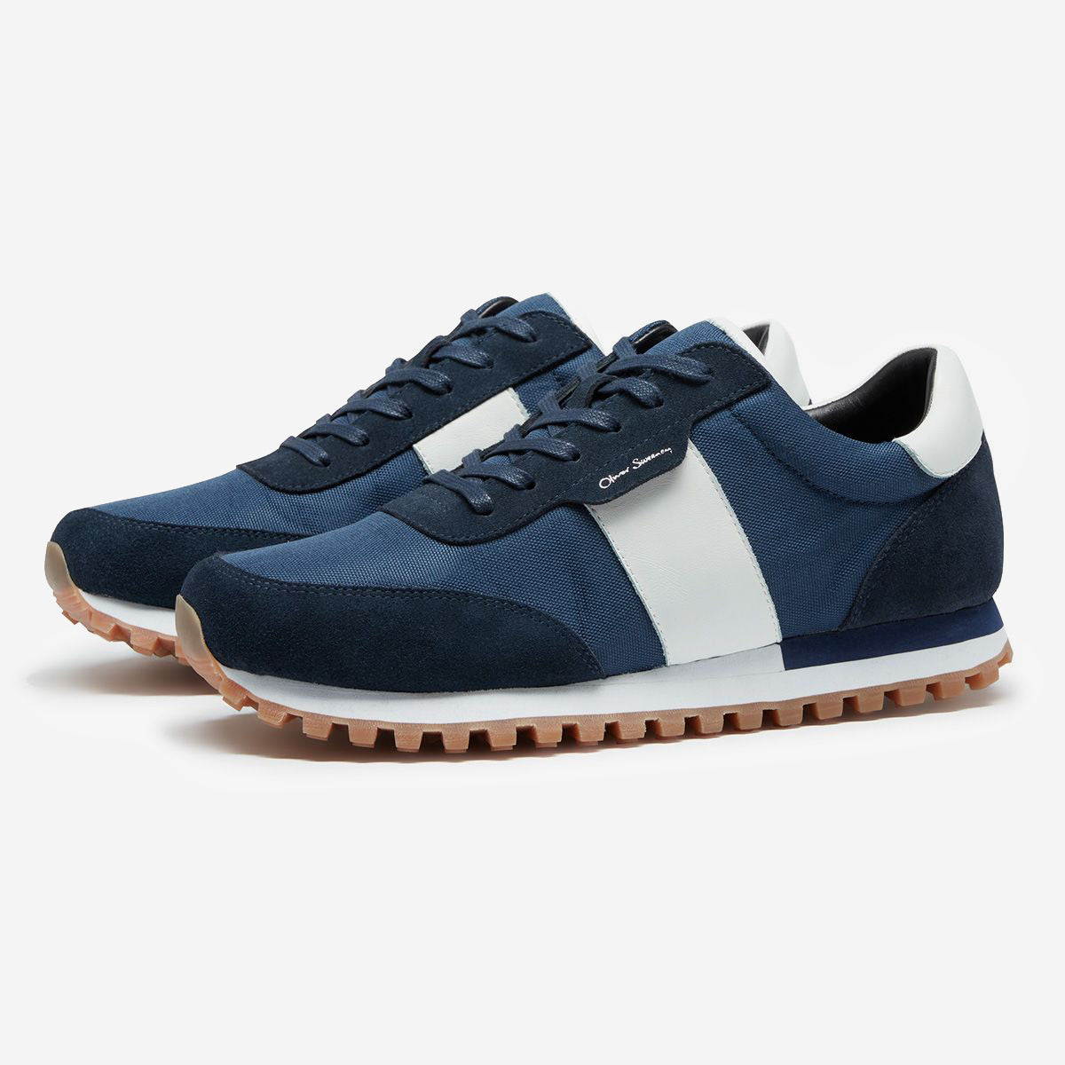 Stolford Navy Trainers | Oliver Sweeney