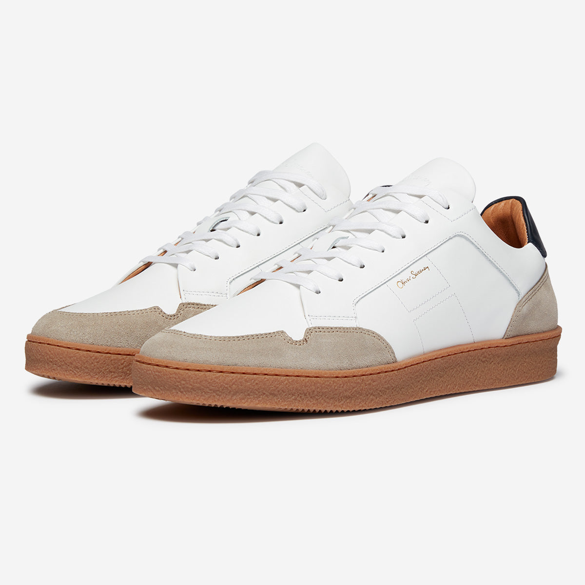 Oliver sweeney white store trainers